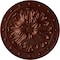 Ekena Millwork Foster Acanthus Leaf Ceiling Medallion (Canopies up to 2 1/4"), 20 1/2"OD x 1 1/2"P, Antique Copper CM20FOACS - alternate 1